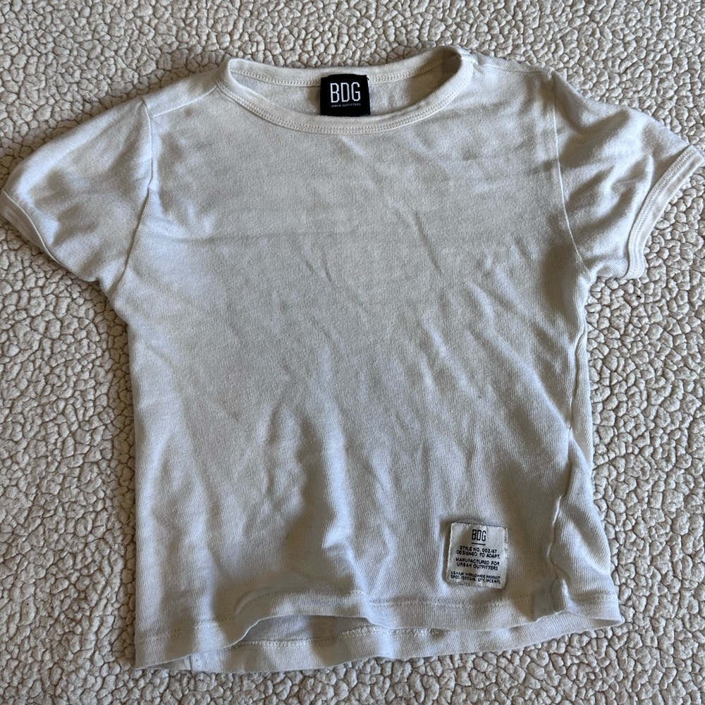 Bdg cream shirt